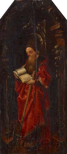 Mair von Landshut The Apostle Matthew Spain oil painting art